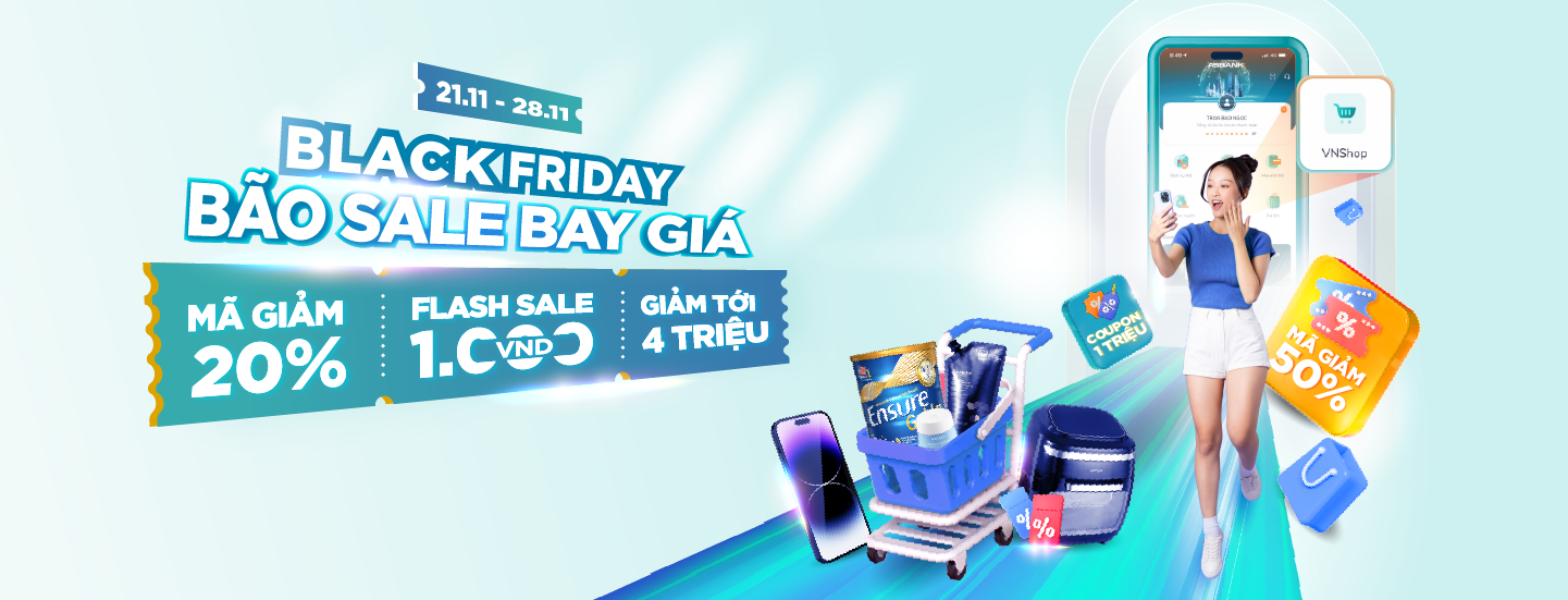 BLACK FRIDAY - Bão sale “bay giá”, thỏa thích mua sắm trên AB Ditizen