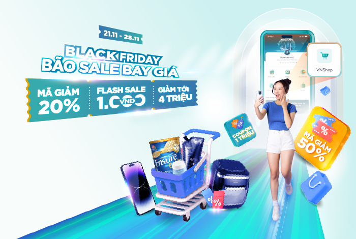 BLACK FRIDAY - Bão sale “bay giá”, thỏa thích mua sắm trên AB Ditizen