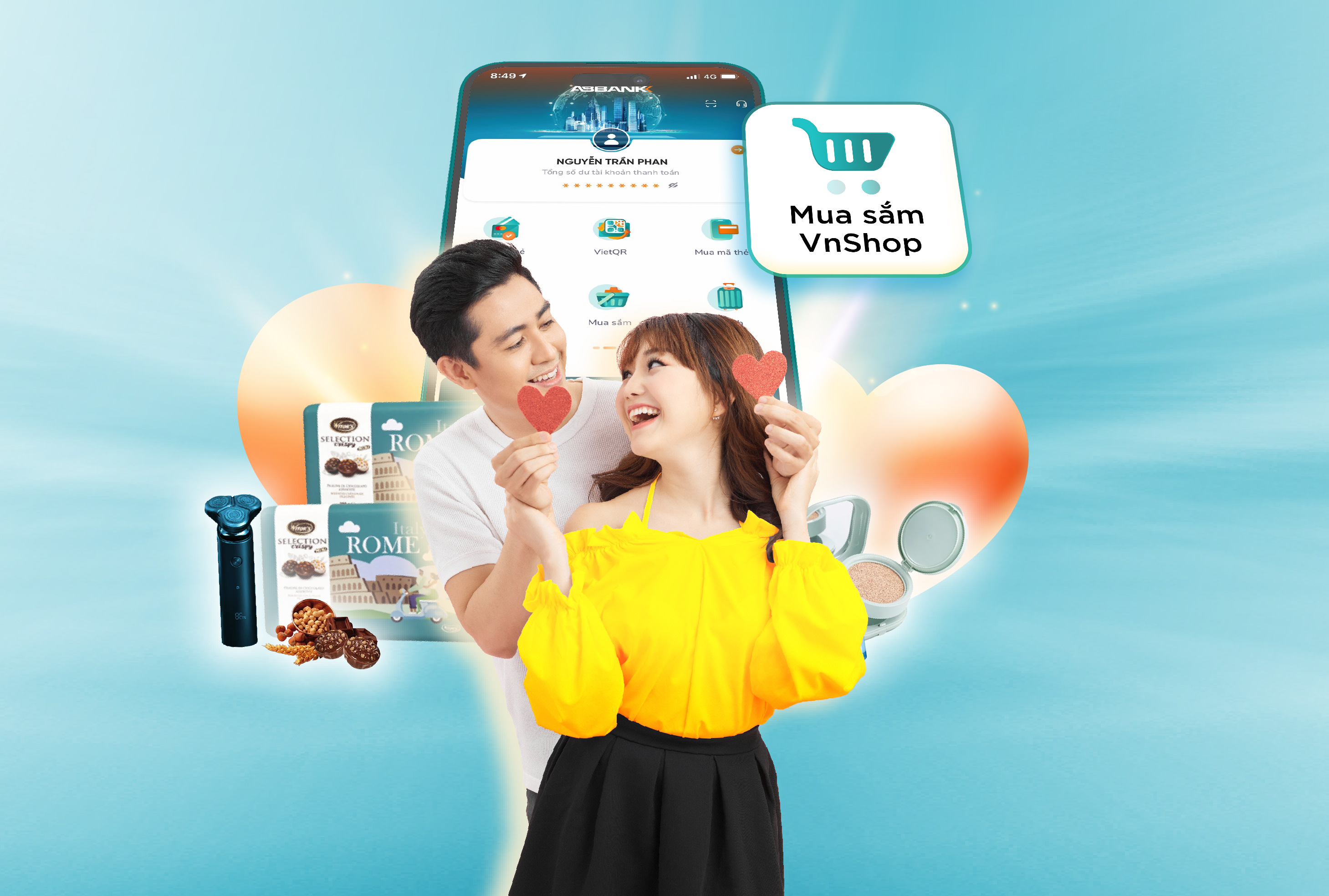 SALE TO TÌNH ĐỎ – Khuyến mại tới 1 TRIỆU ĐỒNG khi mua sắm trên AB DITIZEN