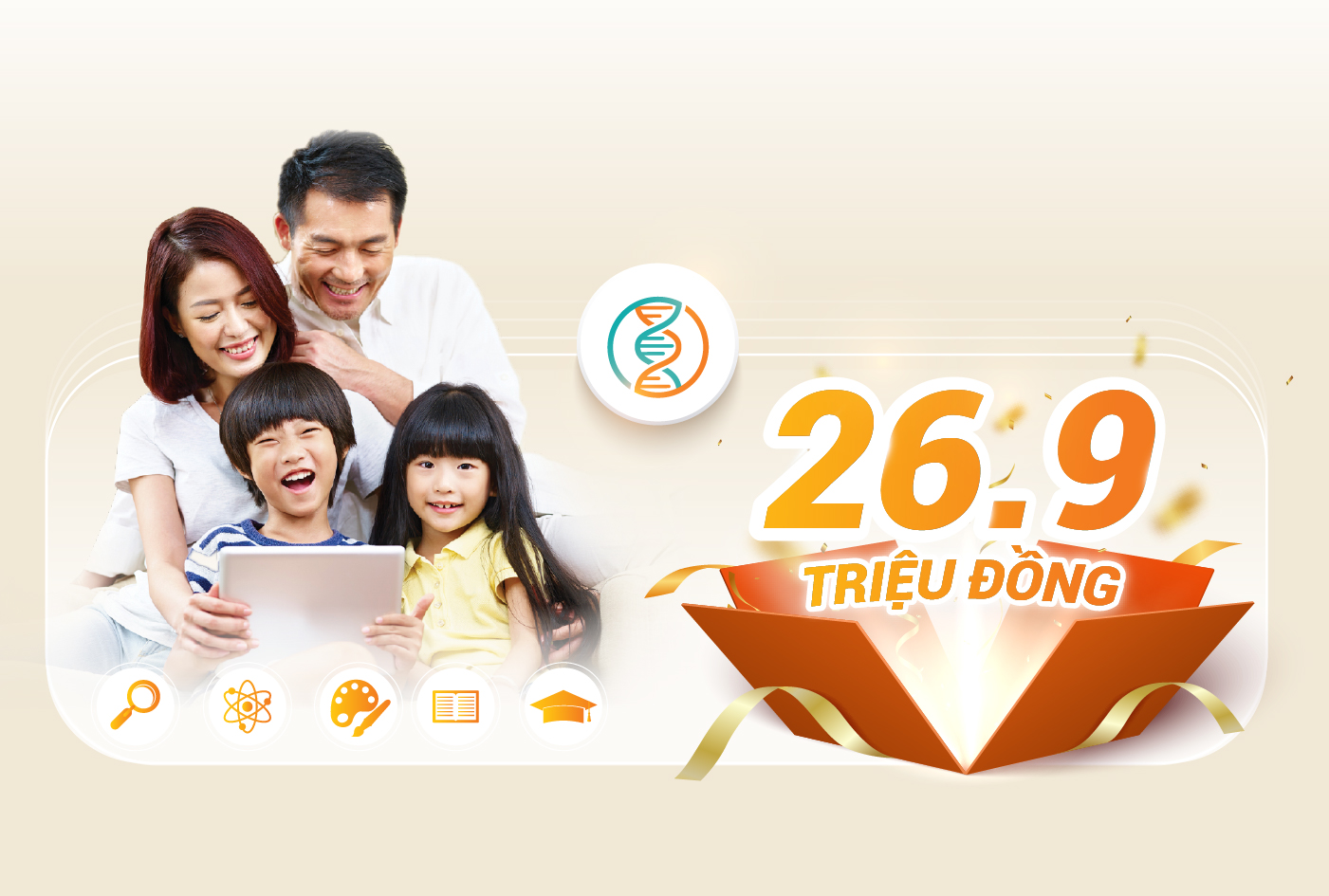 Chương trình Tặng gói dịch vụ Genetica cho Khách hàng tham gia bảo hiểm nhân thọ