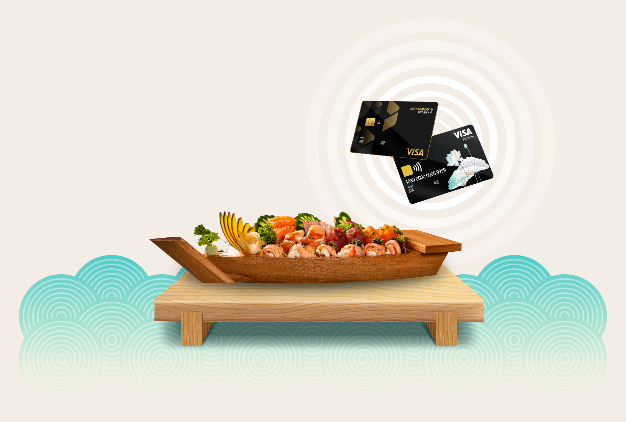 Ưu đãi 20% trên tổng hóa đơn tại chuỗi nhà hàng Nhật