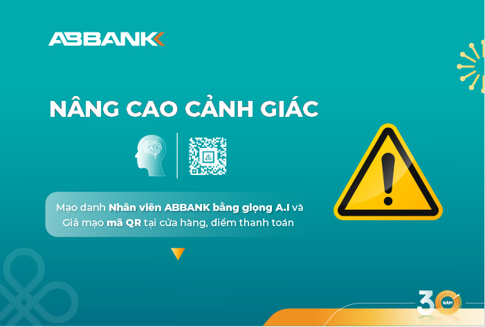ABBANK THÔNG BÁO KHÁCH HÀNG NÂNG CAO CẢNH GIÁC