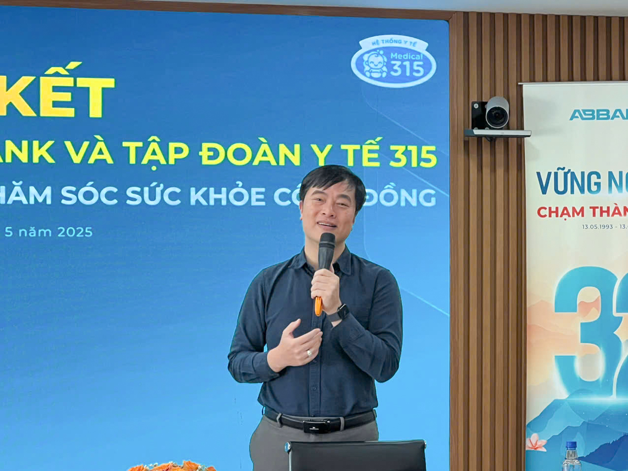 Ông Phạm Duy Hiếu – Tổng Giám đốc ABBANK phát biểu tại Lễ ký kết