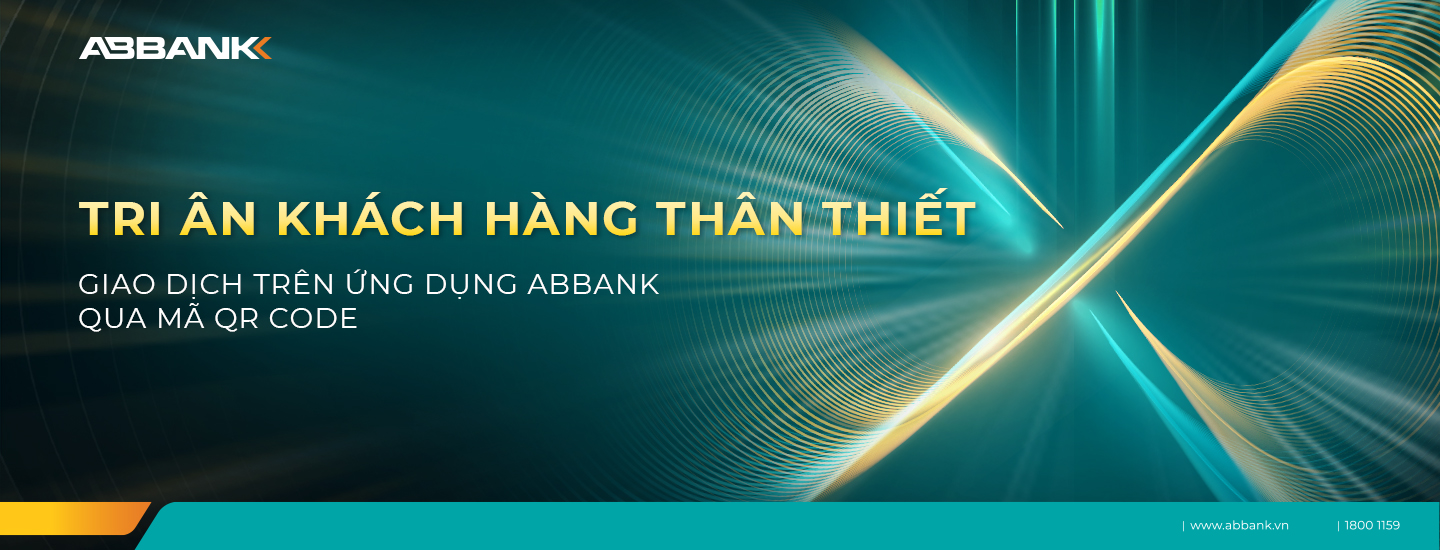 Tri ân khách hàng thân thiết giao dịch trên ứng dụng ABBANK qua mã QR code