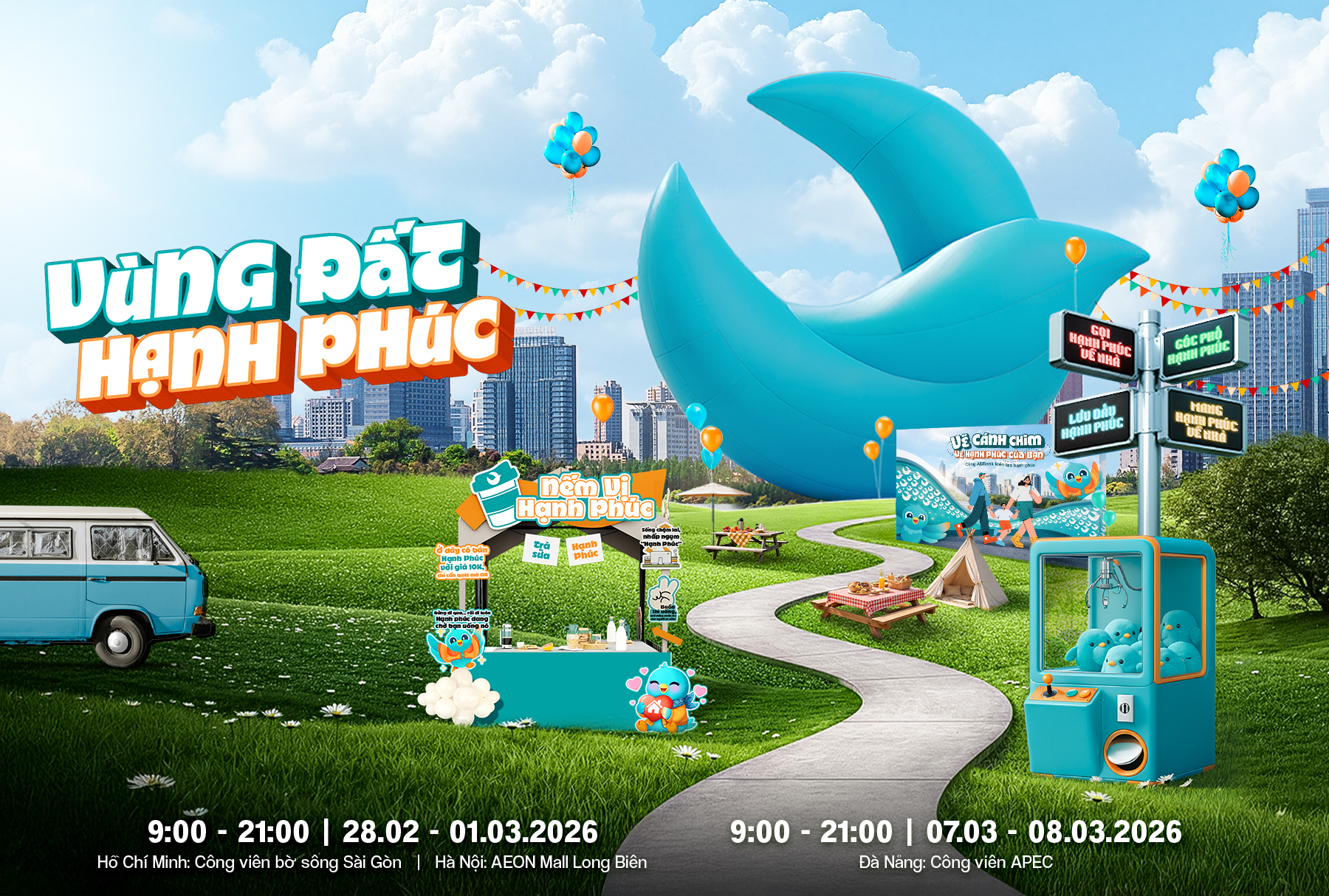 ĐẾN VÙNG ĐẤT HẠNH PHÚC – RƯỚC VÀNG, RINH IPHONE VỀ NHÀ!!