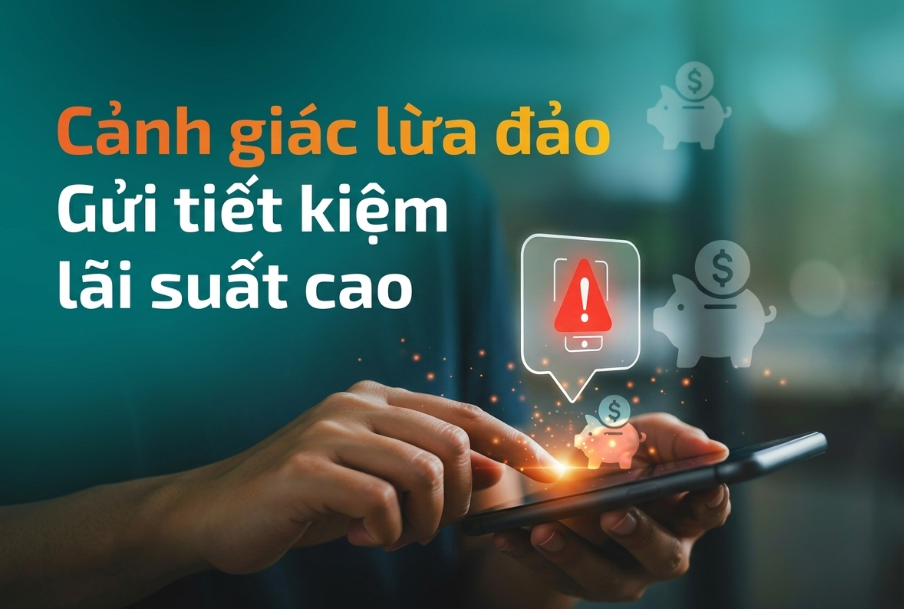 Cảnh báo bẫy lừa đảo gửi tiết kiệm lãi suất cao trên mạng xã hội – Nhận diện và tự bảo vệ tài sản