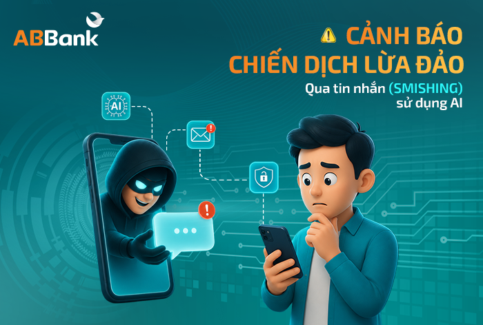 Cảnh báo: Chiến dịch lừa đảo qua tin nhắn (Smishing) sử dụng trí tuệ nhân tạo (AI)<br />  