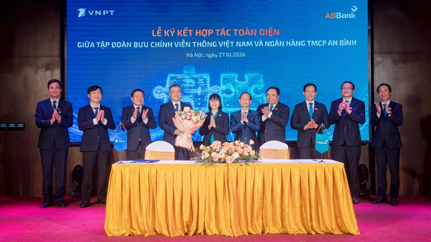Geleximco, ABBank hợp tác cùng VNPT: kết nối nguồn lực, gia tăng giá trị cho khách hàng các bên
